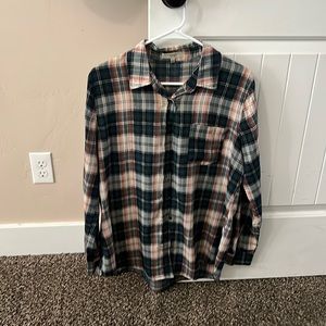 OVI multi colored flannel